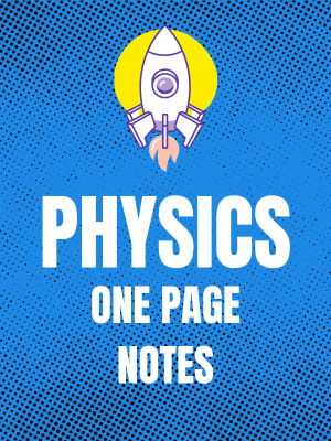 PHYSICS IMAGE ONE PAGE NOTES