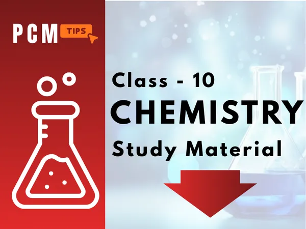 class 10 chemistry poster